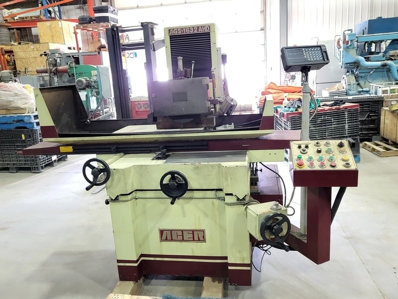 16" x 32" Acer #AGS-1632AHD, surface grinder, 14" x 2" x 5" wheel, 7.5 HP, 2011 - Image 4