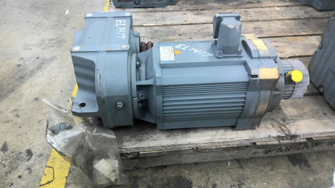 4500 RPM in, Sew #FH57BCM-112S/BR/TF/VR/AS1H/SB50, 423 RPM out, 10.64:1 ratio, brake gear redcuer - Image 7