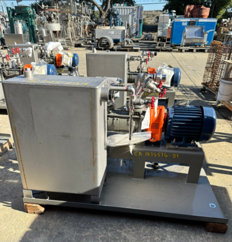 Flowserve #LPHR-25007-AB-AHF-4B-4, liquid ring vacuum pump, 3 HP, 2020 - Image 2