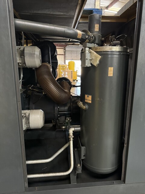 1293 cfm, 125 psig, Kaeser #SFC250, rotary screw air compressor w/ VFD, 335 HP, 1800 RPM, Siemens Sinamics - Image 6