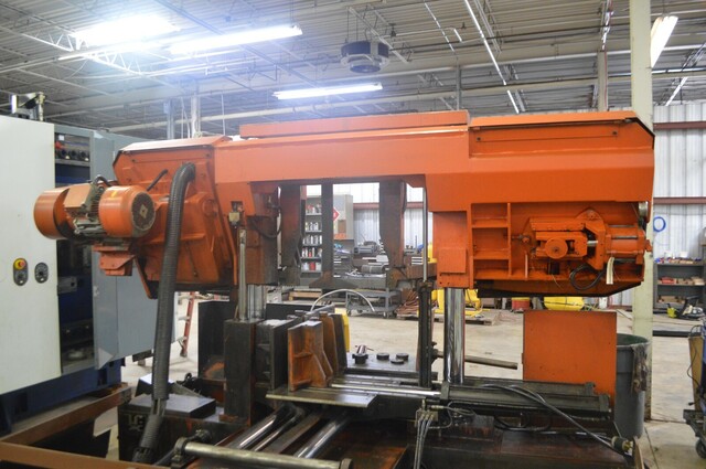 22" x 20-1/2" Cosen #C-520NC-SNC, automatic dual column horizontal band saw, 2-7/64" x 250" x 1/16" blade - Image 7