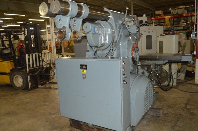 Kearney & Trecker #550TF-20, cnc hmc, 50" X x 16" Y x 18" Z, 1300 RPM, 21" throat, 50 HP - Image 8