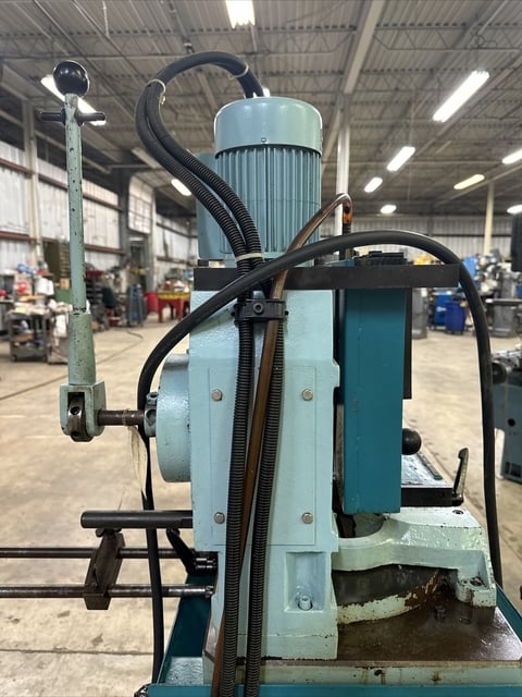 11" Eisele #VMS-300, circular cold saw, 40-80 RPM, 1.6 HP, 230 V., 1996 - Image 8