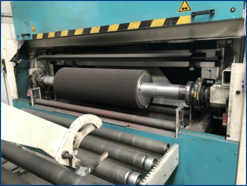 KBM, sheet to sheet grinding & brushing/sanitizing line, Siemens S7 PLC, 2009 - Image 8