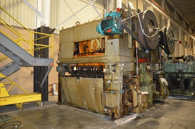 75 Ton, Waterbury-Farrel #PC-112, transfer press, 12 stations, 7" stroke, 60-100 SPM, air clutch & brake - Image 2