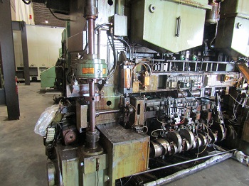 75 Ton, Waterbury-Farrel #PC-112, transfer press, 12 stations, 9" stroke, 60-100 SPM, air clutch & brake - Image 1