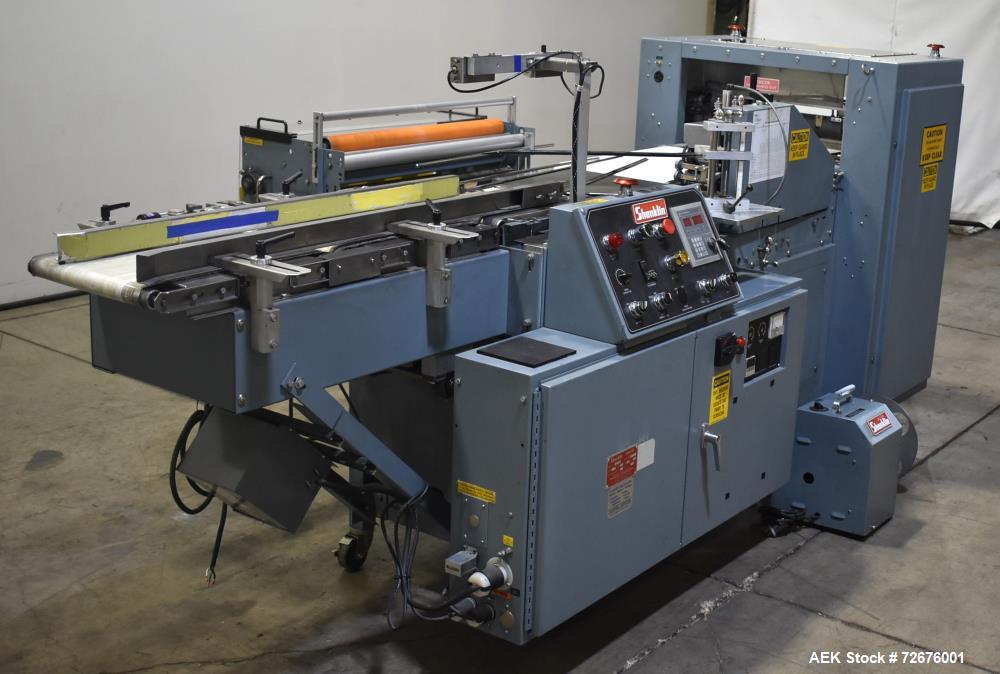 Shanklin #F-1, Horizontal Form-Fill-Seal Wrapper, up to 50 packages per min, 60 linear feet per min, 6" - 48" - Image 2