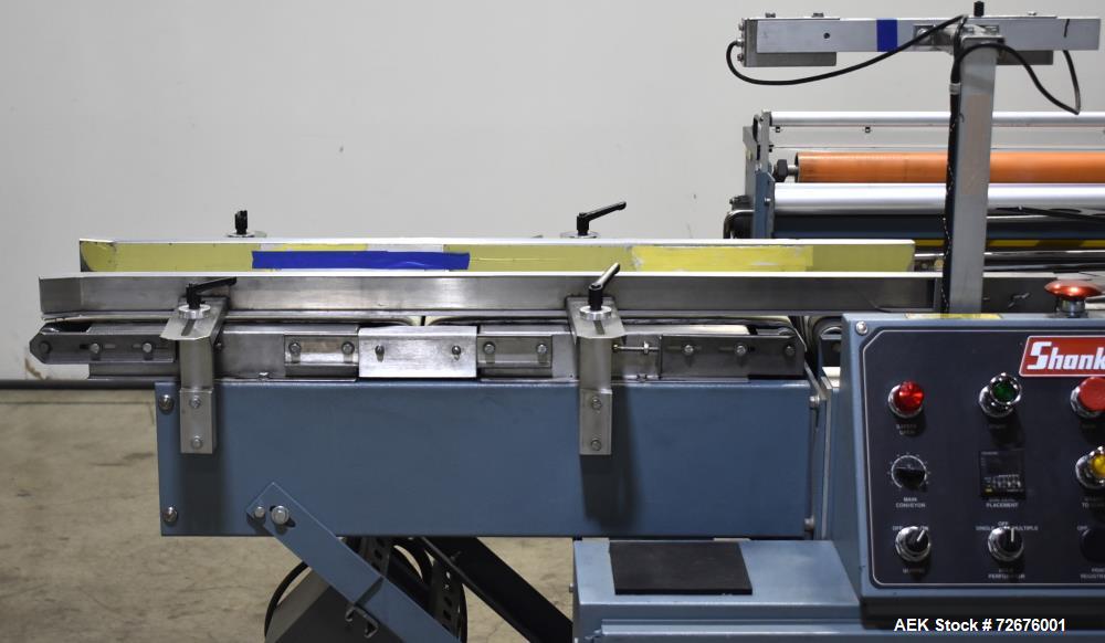 Shanklin #F-1, Horizontal Form-Fill-Seal Wrapper, up to 50 packages per min, 60 linear feet per min, 6" - 48" - Image 6