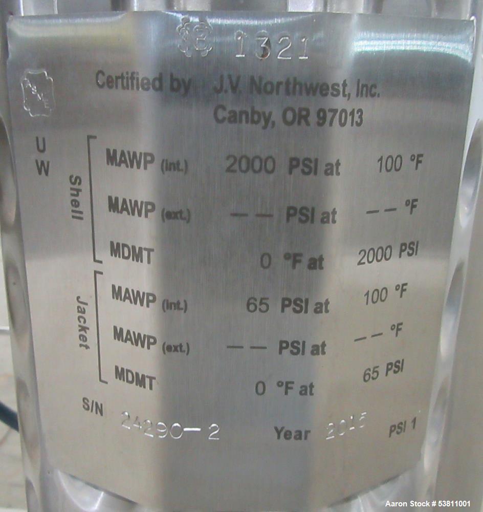 MRX Xtractor #FIYRR-XTR 20L, supercritical, close loop, fluid/CO2/botanical extraction system, run time - Image 7