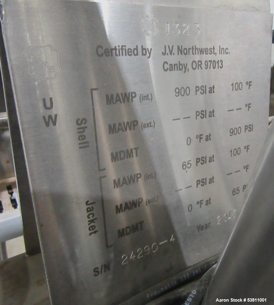 MRX Xtractor #FIYRR-XTR 20L, supercritical, close loop, fluid/CO2/botanical extraction system, run time - Image 9
