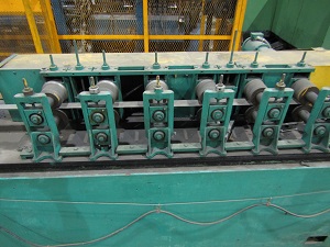 7 Stand, Custom, rollformer with inline punch press, 2" arbor, 8.5" roll space, 1.5 HP - Image 5