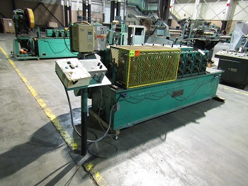 8 Stand, Rafter rollformer, 2" arbor, 13" roll space, 4"-9" vertical centers, 15 HP - Image 1