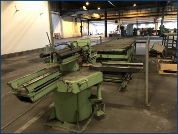 12" AKV, loop slitting line with packaging line, entry coil car, electric lift, slitting head - Image 3