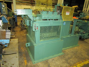 1" Torrington #1821, 12 roll straightener, L to R, 60000 psi, 30 HP, 1150 RPM, 500 VDC - Image 3