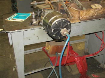 Lubow #ML200, pneumatic tube benderm air operated wire bender, attachment, tooling - Image 1