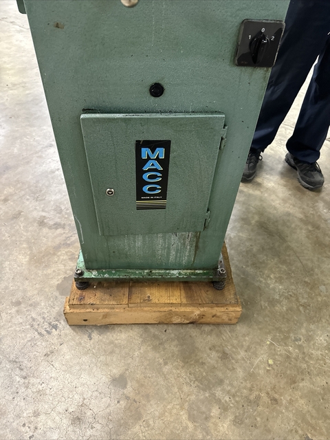 Macc #NTM-300, circular cold saw, 33/66 RPM, 380 V., 1-3/4 HP - Image 8