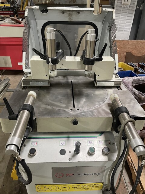 Eco Industries Group #EP-300, up stroke miter saw, 300 - Image 9