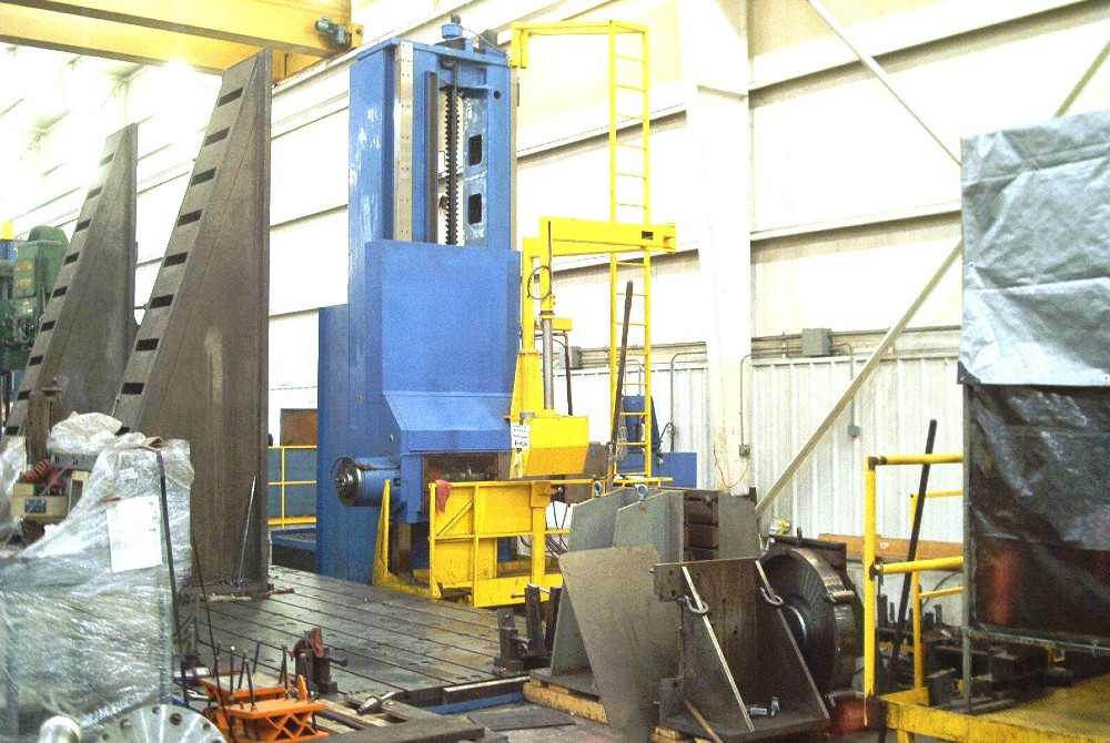6" Carlton #6HU, horizontal boring mill, Mitsubishi 500 CNC, 360" X, 144" Y, 42" Z, 28" W, 50 HP, Cat 50 - Image 1