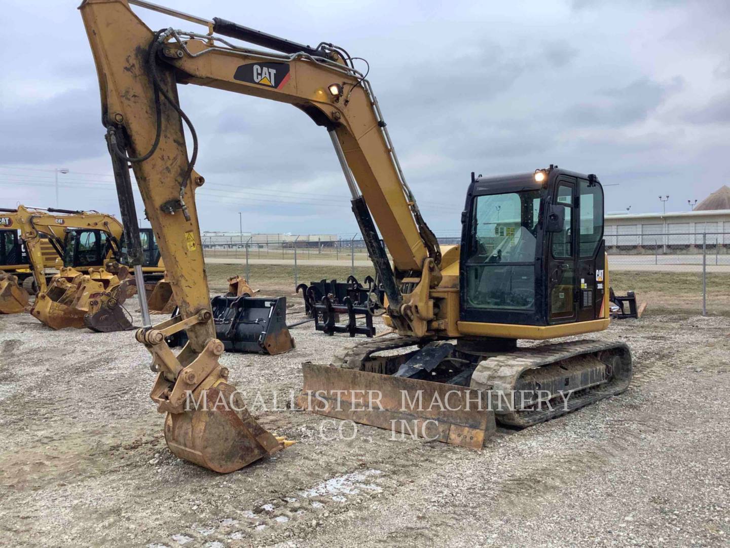 Caterpillar 308E2CRSB, Crawler Excavator, 2550 hours, S/N: FJX12933, 2019 - Image 1