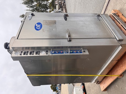 LVO Washing Systems, cabinet washer, electrically heater, Stainless steel, front loading door - Image 2