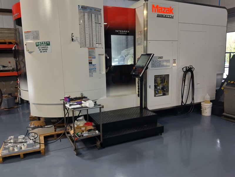 Mazak #Integrex-i-630/V6, horizontal machining center, 160