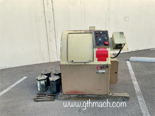 Timesavers #HZ-30, rotary tumbler deburring machine, 4 Bin, 10" x 6.5"inside dim of bins,variable speed - Image 1