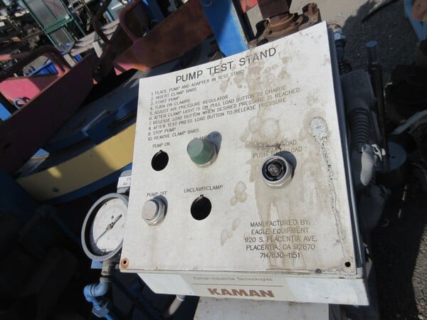 Eagle / Kaman Valve Pump Test Stand - Image 5