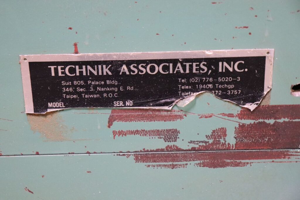 Technik Associates #HiPoint, pneumatic 18" upcut cutoff saw, 10 HP, overhead hold down clamp - Image 5
