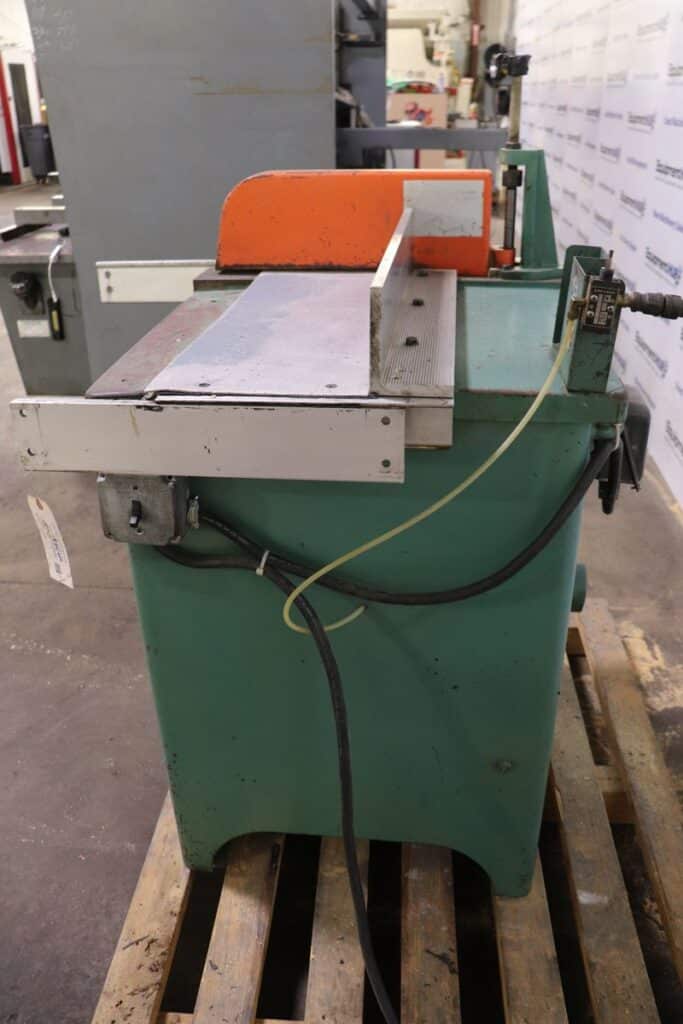 Technik Associates #HiPoint, pneumatic 18" upcut cutoff saw, 10 HP, overhead hold down clamp - Image 9
