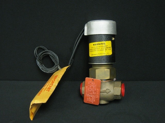 3/4" Atkomatic #15430, hot water solenoid valve, 300psi, 120V., class B coil 1115 - Image 1
