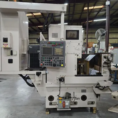 Karats #GSM-12N, CNC gear shaper, 4-Axis CNC controlled w/Fanuc 18 controls, 10" dia. x 2" stroke, 2006 - Image 1