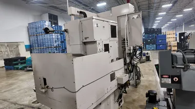 Karats #GSM-12N, CNC gear shaper, 4-Axis CNC controlled w/Fanuc 18 controls, 10" dia. x 2" stroke, 2006 - Image 5