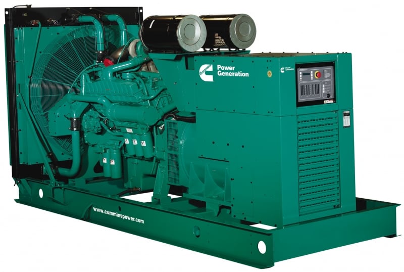 1000 KW Cummins #1000DQFAD, standby diesel generator, oen slid, 1800 RPM, 277/480 Volts, Tier 2, new, 2024 - Image 1