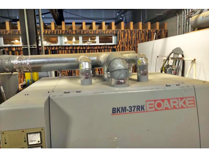 37" x 75" Holz-Her Boarke #BKM-37RK, abrasive belt sander, 9-45 FPM, 6-1/4" diameter, 20 HP motor, emergency - Image 6