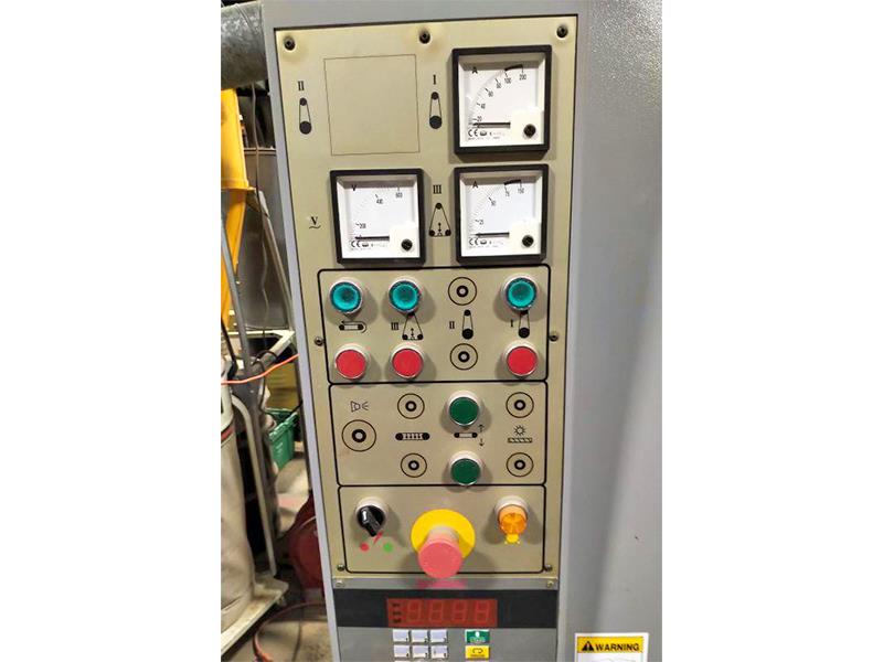 37" x 75" Holz-Her Boarke #BKM-37RK, abrasive belt sander, 9-45 FPM, 6-1/4" diameter, 20 HP motor, emergency - Image 8
