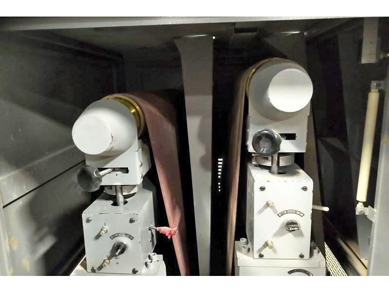 37" x 75" Holz-Her Boarke #BKM-37RK, abrasive belt sander, 9-45 FPM, 6-1/4" diameter, 20 HP motor, emergency - Image 10