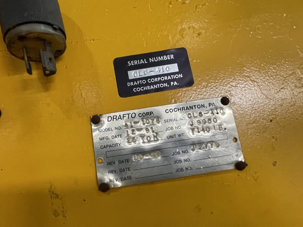 50000 lb. Drafto #41-1078, coil grab, 1991 - Image 6