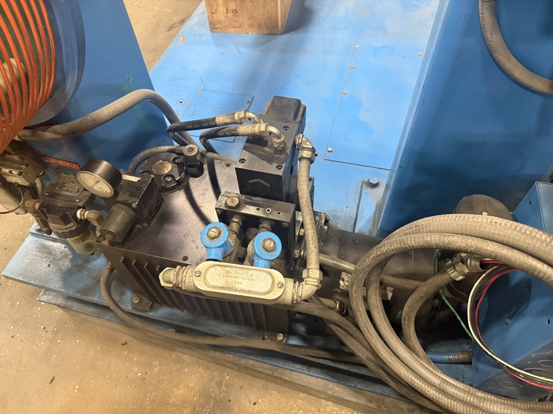 57" SHM #1400, single rotary sheeter, 55" unwind - Image 7