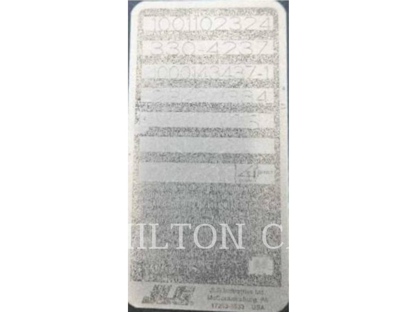 Jlg Industries, Inc. IT LINKAGE 73" GP BUCKET, Bucket, S/N: J0001434371, 2022 - Image 5