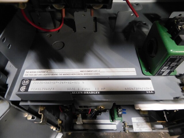 Allen-Bradley, 938949/1, motor control center MCC section, 800/300A, 600 Volts - Image 7