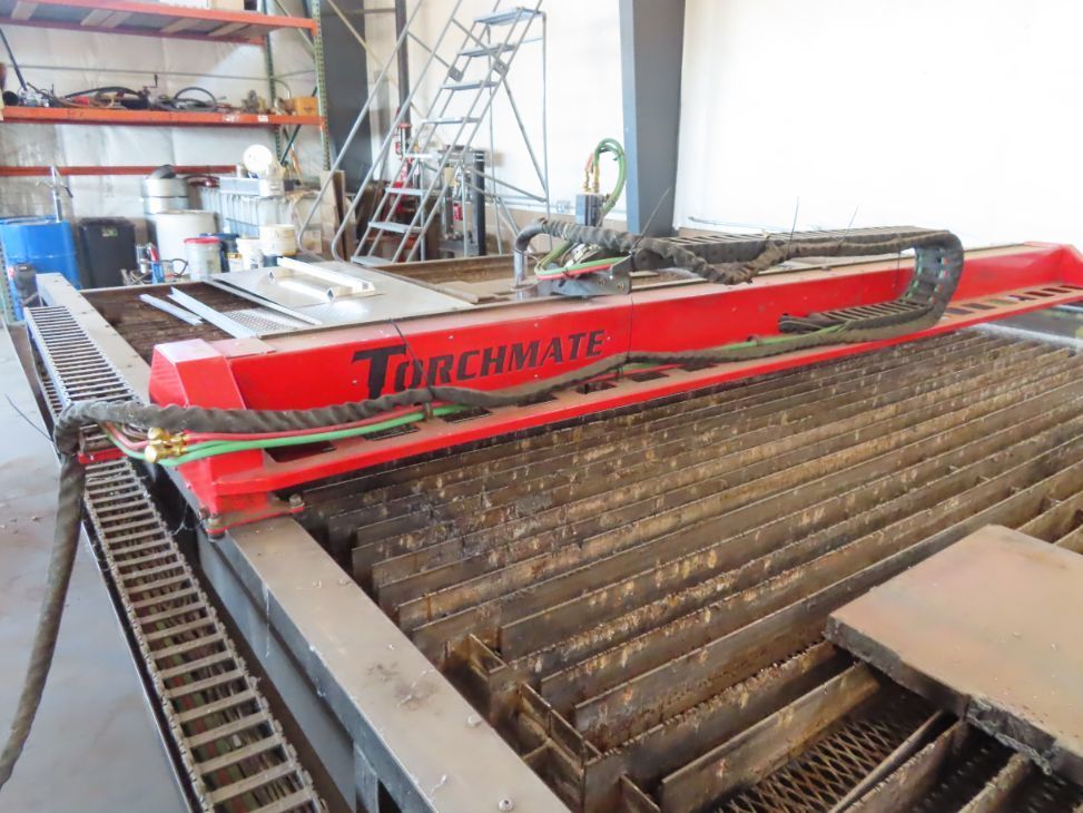Lincoln Electric #TorchMate-X, plasma & oxy -fuel cutting system, 10' x20'tbl., 2010 - Image 2