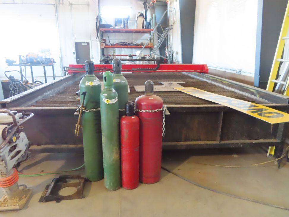 Lincoln Electric #TorchMate-X, plasma & oxy -fuel cutting system, 10' x20'tbl., 2010 - Image 3
