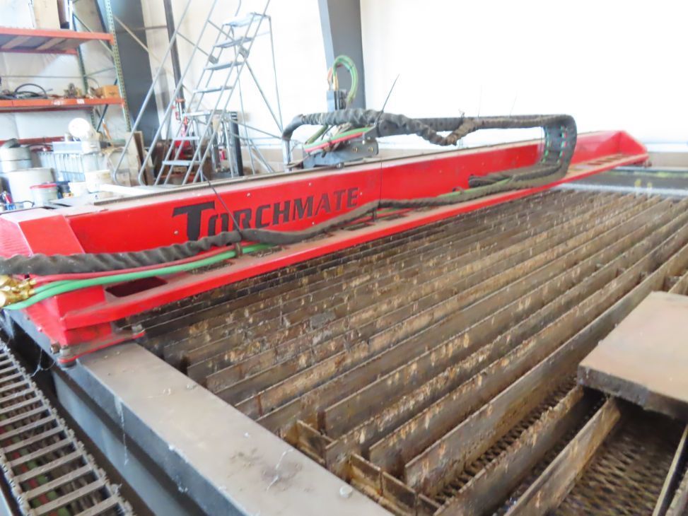 Lincoln Electric #TorchMate-X, plasma & oxy -fuel cutting system, 10' x20'tbl., 2010 - Image 5