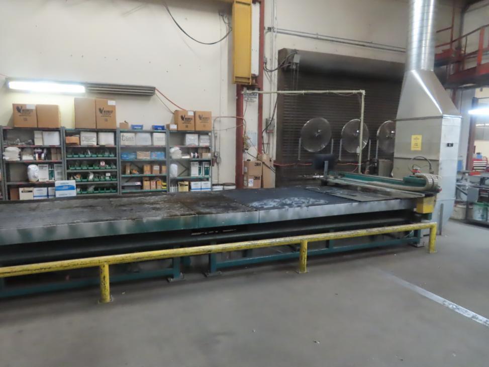 Lockformer #Vulcan-2900, plasma burn table, 10' x5'tbl., Hypertherm Powermax 85 power supply, 1998 - Image 2