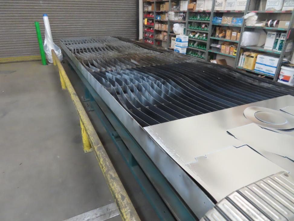 Lockformer #Vulcan-2900, plasma burn table, 10' x5'tbl., Hypertherm Powermax 85 power supply, 1998 - Image 3