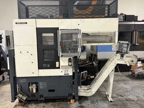 DMG, Mori #Wasino-L-J1, CNC lathe, collet chuck, 1.5" bar, 8.7" centers, 6.7" dia., 7.1" lgth, 6000 RPM, 8 - Image 1