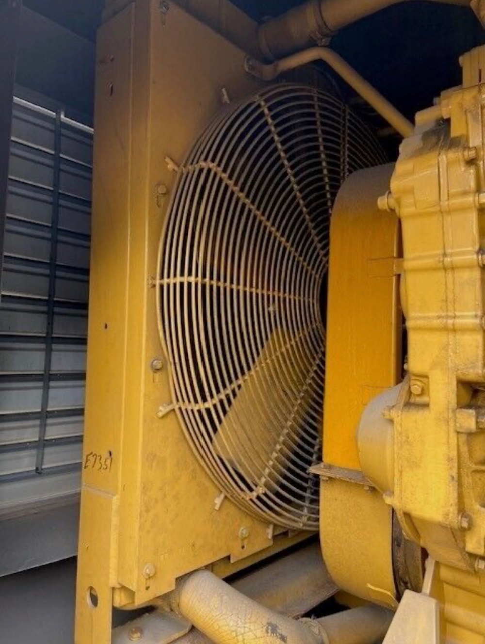 350 KW Caterpillar #3406, generator set, weatherproof enclosure, 277/480 Volts, 1996 - Image 4