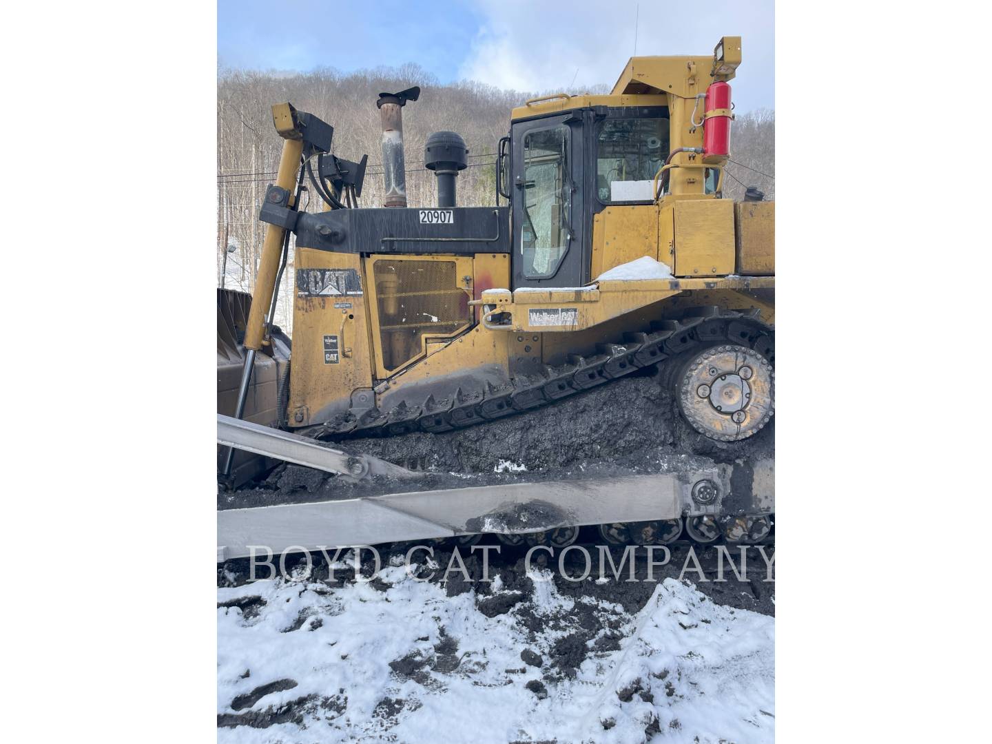 Caterpillar D9R, Crawler Dozer, 29186 hours, S/N: ABK75001, 2008 - Image 1