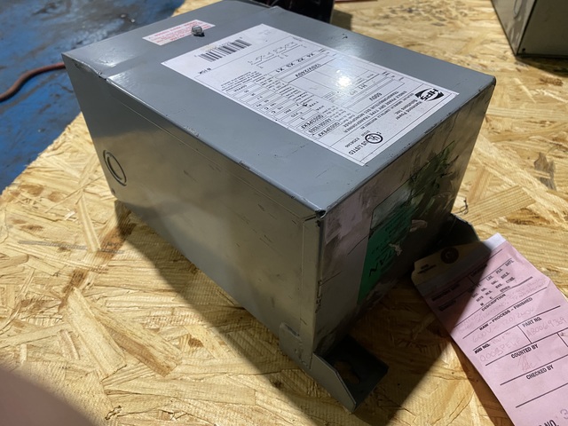 3 KVA 600 Primary, 120/240 Secondary, Hammond #Q003PEKF, transformer - Image 4
