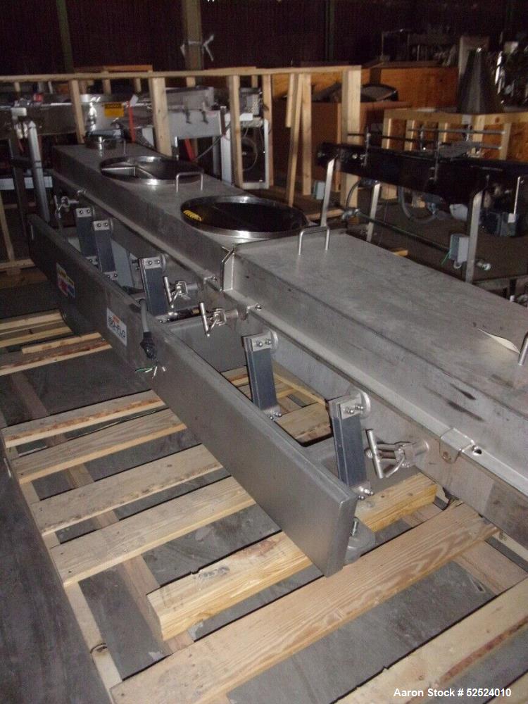 18" wide x 112" long, Key Iso Flo #431751-1, Shaker/Feeder, Stainless Steel sanitary construction, Stainless - Image 3
